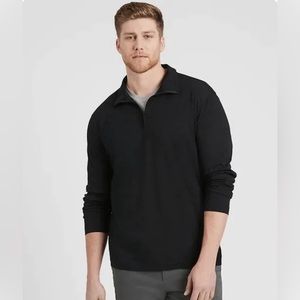 Banana Republic Men’s Luxury Touch Performance Knit Quarter Zip